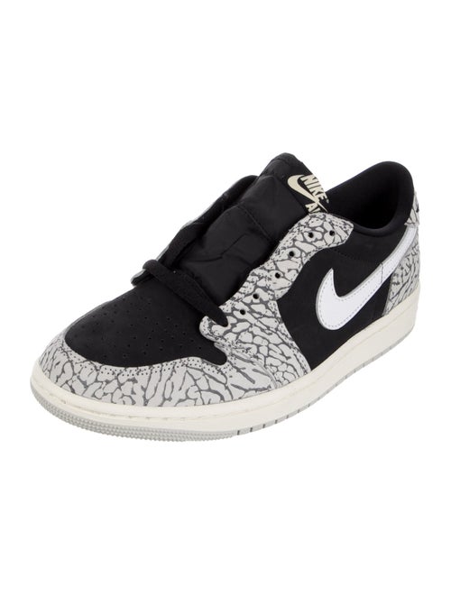 Nike Air Jordan 1 Retro Low OG 'Black Cement' Athletic Sneakers