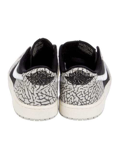 Nike Air Jordan 1 Retro Low OG 'Black Cement' Athletic Sneakers