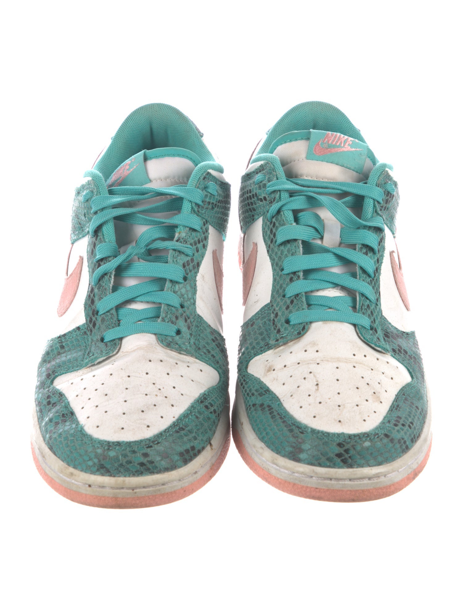 Nike Leather Animal Print Sneakers