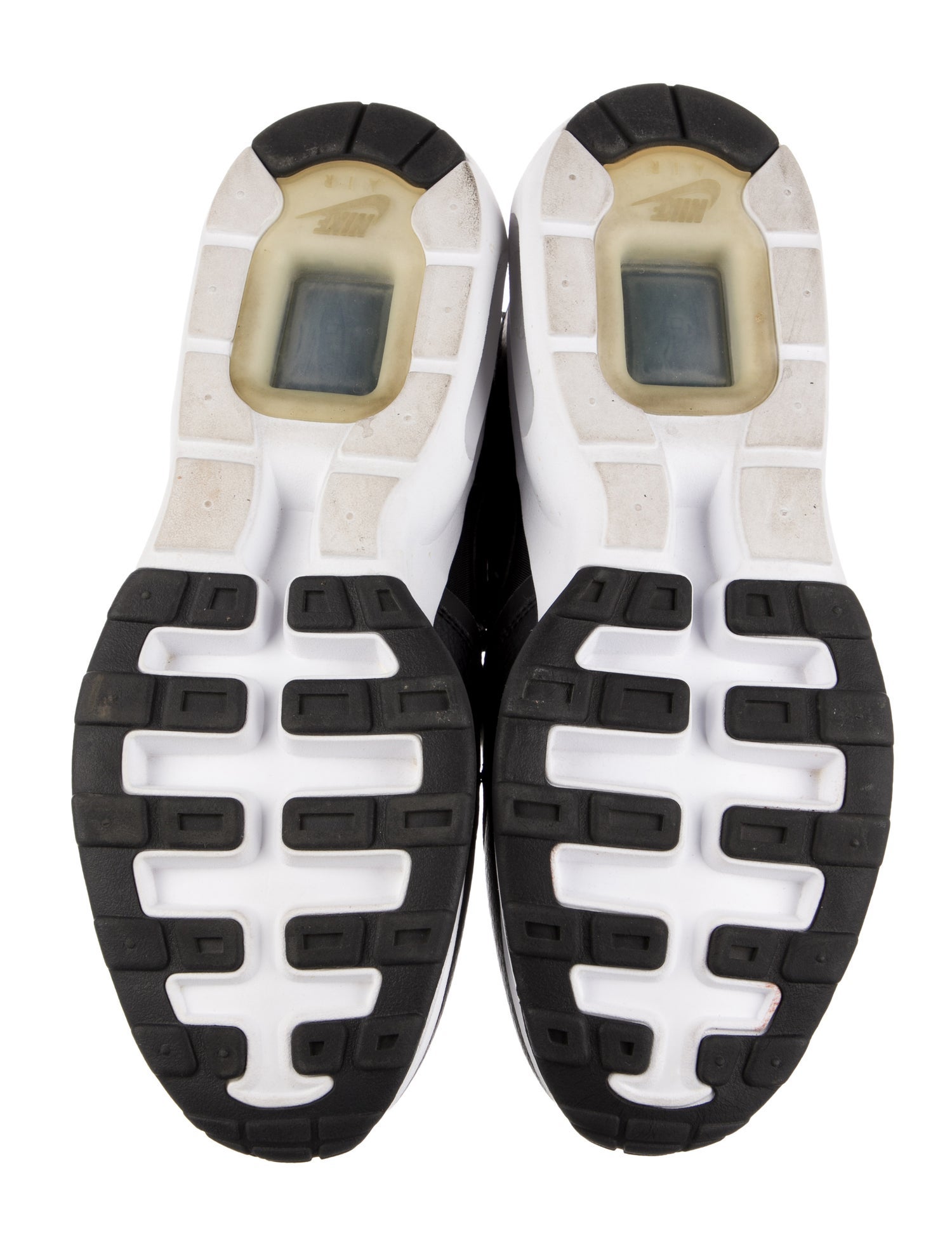 Nike Leather Printed Athletic Sneakers