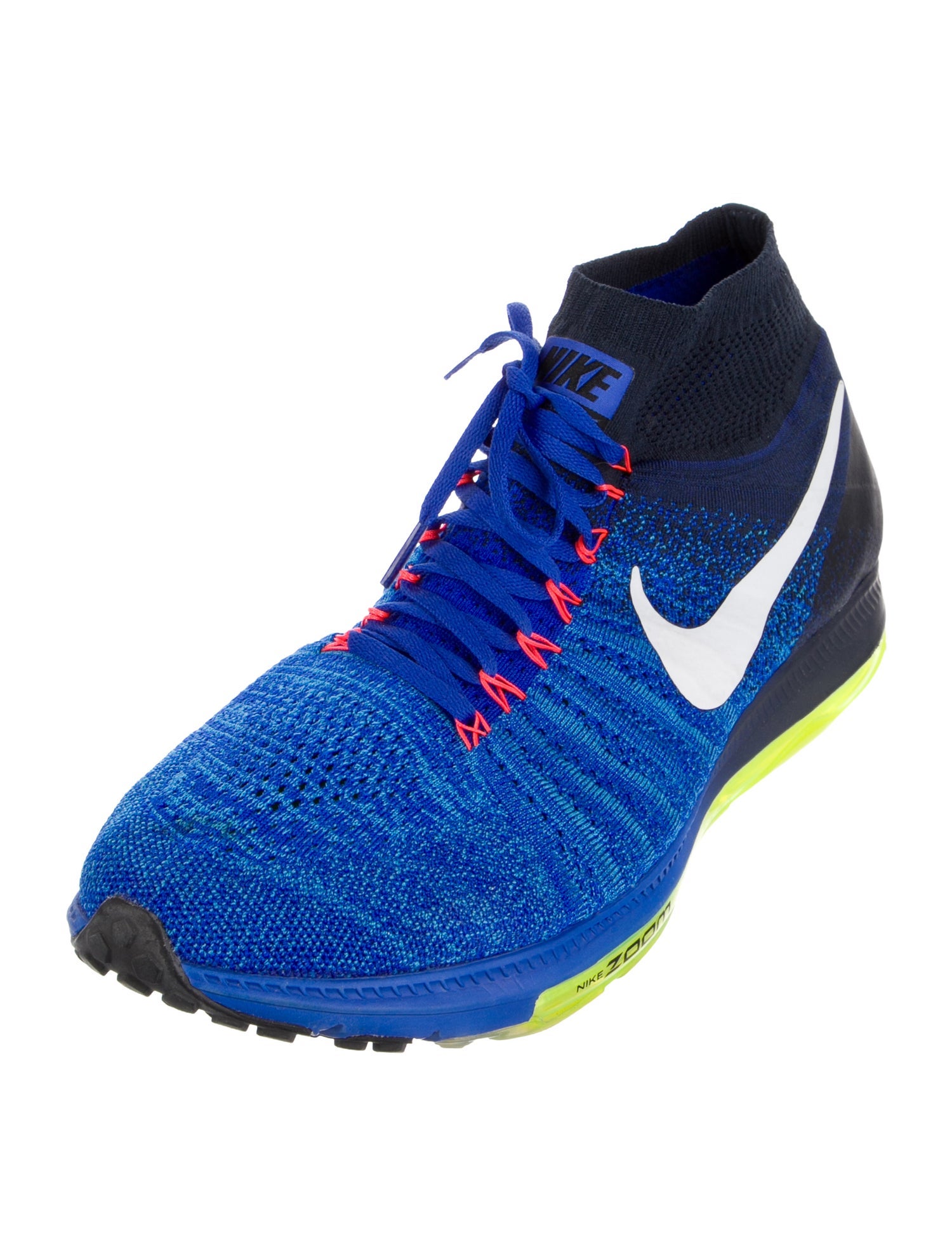 Nike Colorblock Pattern Lasercut Accents Athletic Sneakers