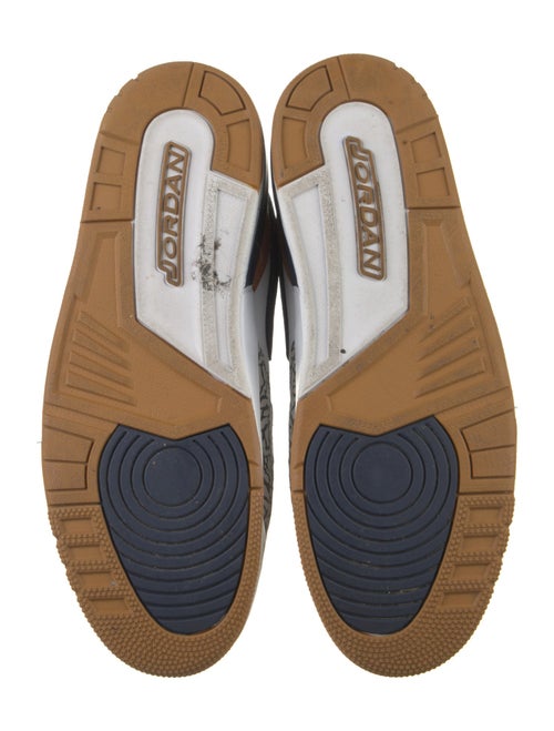 Nike Leather Colorblock Pattern Sneakers