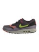 Nike Suede Colorblock Pattern Athletic Sneakers