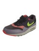 Nike Suede Colorblock Pattern Athletic Sneakers