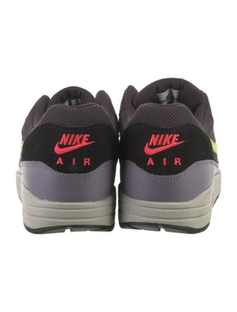 Nike Suede Colorblock Pattern Athletic Sneakers
