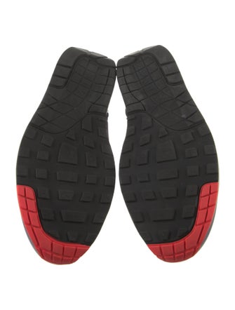 Nike Suede Colorblock Pattern Athletic Sneakers