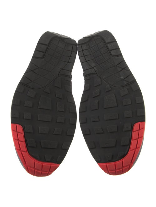 Nike Suede Colorblock Pattern Athletic Sneakers