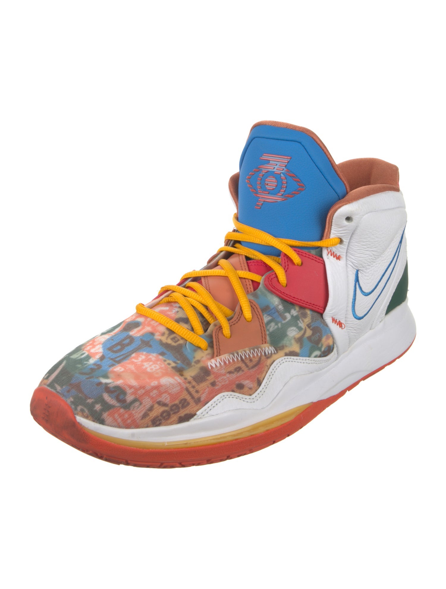 Nike Leather Printed Sneakers