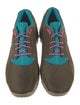 Nike Suede Colorblock Pattern Athletic Sneakers