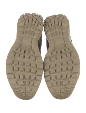 Nike Suede Colorblock Pattern Athletic Sneakers