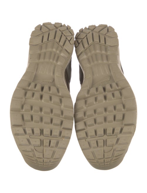 Nike Suede Colorblock Pattern Athletic Sneakers