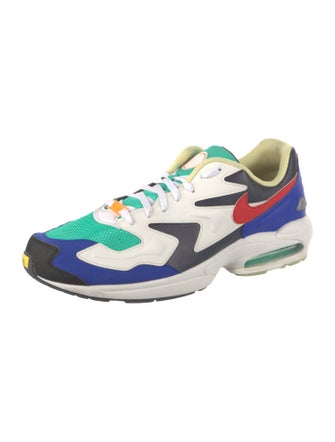 Nike Mesh Colorblock Pattern Athletic Sneakers