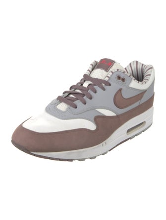 Nike Leather Colorblock Pattern Athletic Sneakers