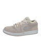 Nike Suede Fur Trim Athletic Sneakers