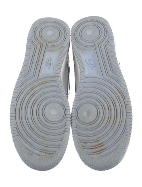 Nike Leather Colorblock Pattern Sneakers