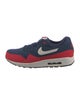 Nike Suede Colorblock Pattern Athletic Sneakers