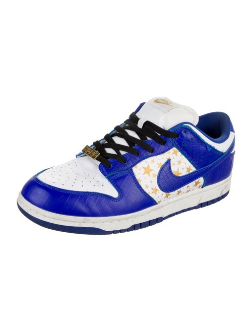 Supreme x Nike Leather Printed Sneakers