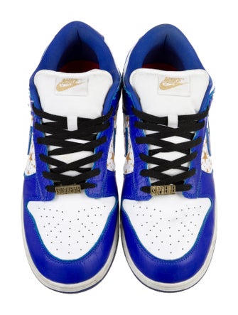 Supreme x Nike Leather Printed Sneakers