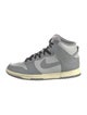Nike Leather Colorblock Pattern Sneakers