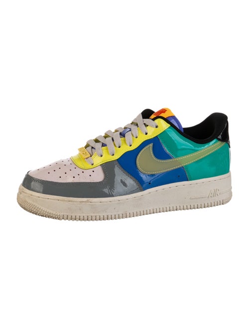 Nike Leather Colorblock Pattern Sneakers