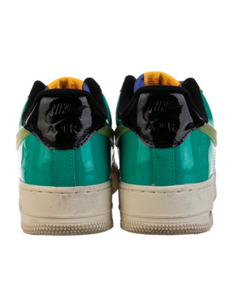 Nike Leather Colorblock Pattern Sneakers