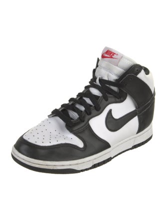 Nike Leather Colorblock Pattern Sneakers
