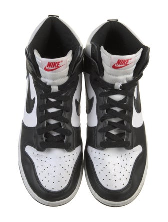 Nike Leather Colorblock Pattern Sneakers