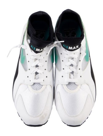 Nike Leather Colorblock Pattern Athletic Sneakers