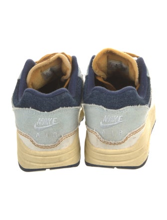 Nike Denim Colorblock Pattern Athletic Sneakers