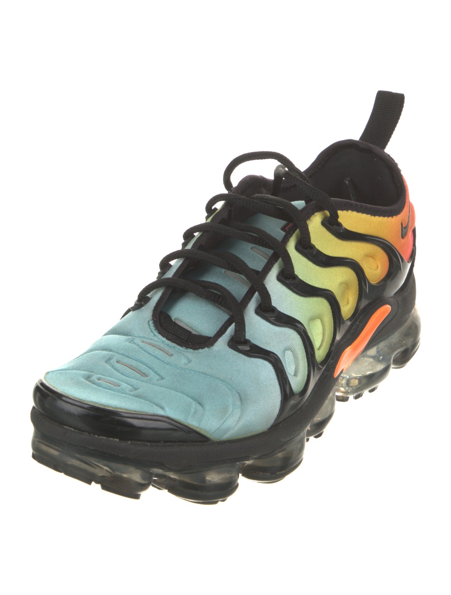 Nike Printed Leather Trim Embellishment Athletic Sneakers