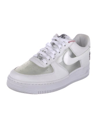 Nike Leather Colorblock Pattern Sneakers