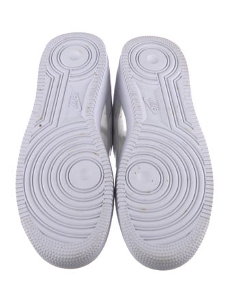 Nike Leather Colorblock Pattern Sneakers