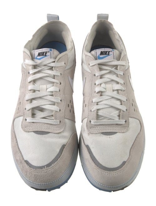 Nike Suede Colorblock Pattern Athletic Sneakers