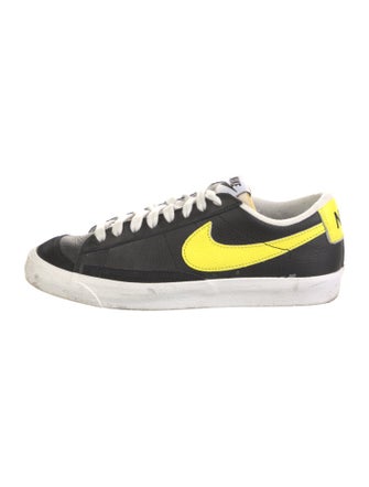 Nike Signature Logo Leather Sneakers