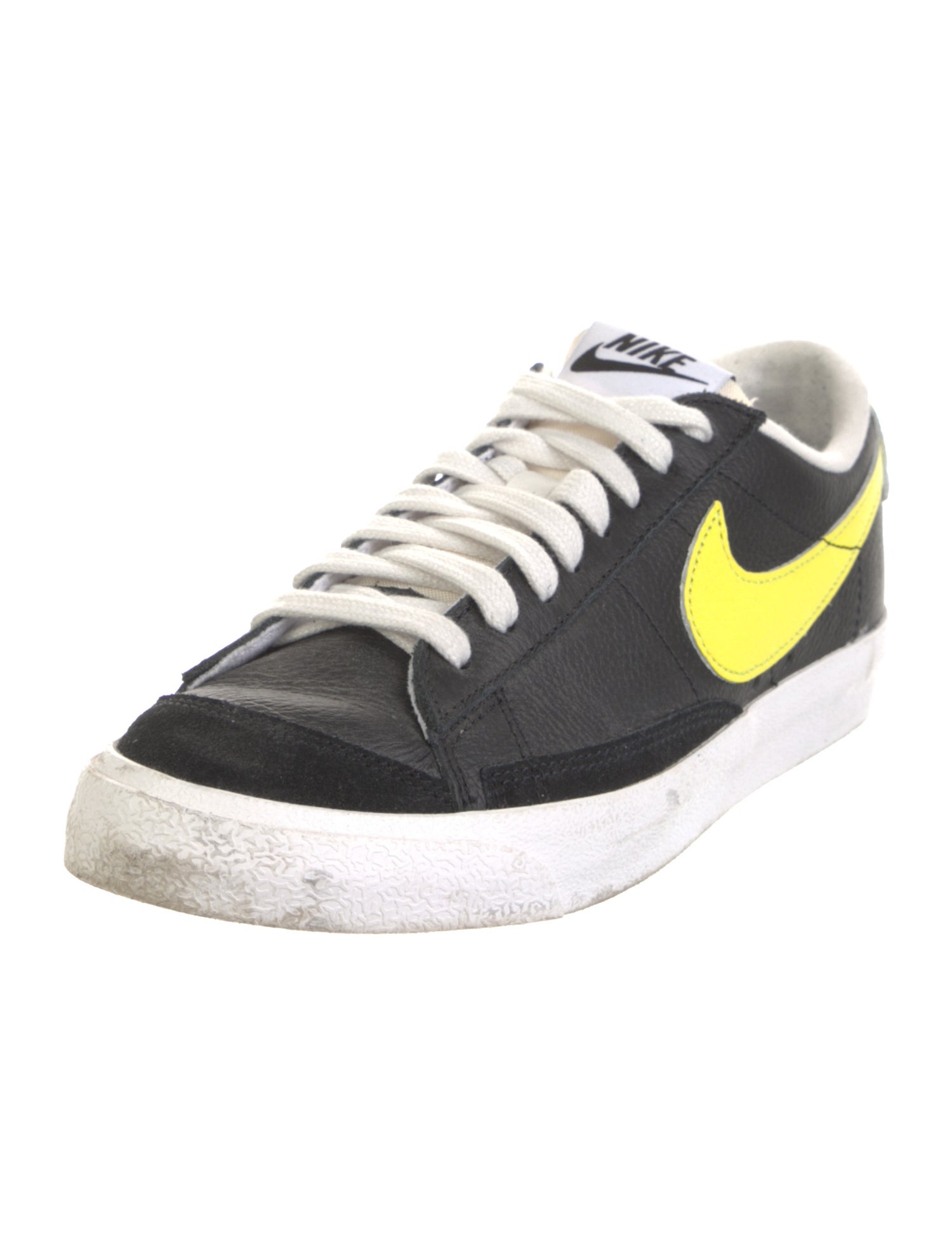 Nike Signature Logo Leather Sneakers