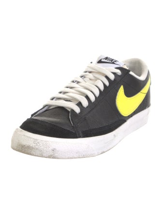 Nike Signature Logo Leather Sneakers