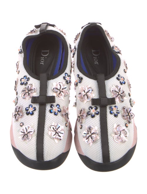 Nike Leather Colorblock Pattern Sneakers