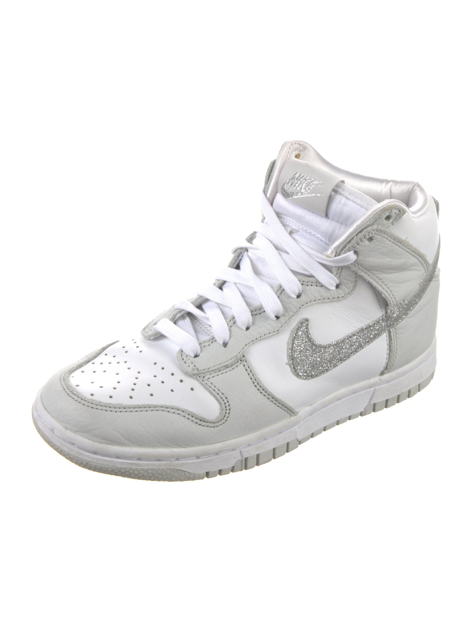 Nike Leather Glitter Accents Sneakers