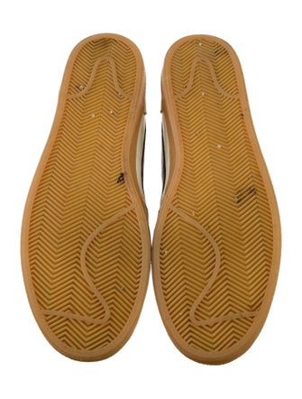 Nike Leather Colorblock Pattern Sneakers