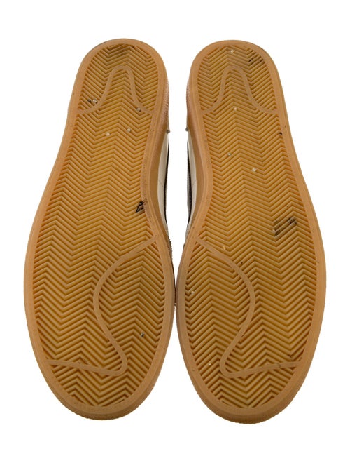 Nike Leather Colorblock Pattern Sneakers