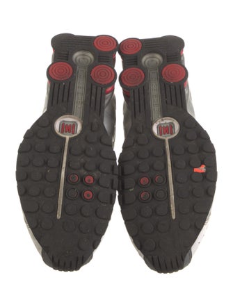 Nike Leather Printed Athletic Sneakers