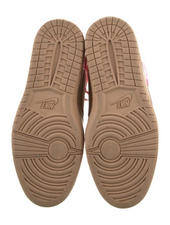 Nike Leather Colorblock Pattern Wedge Sneakers