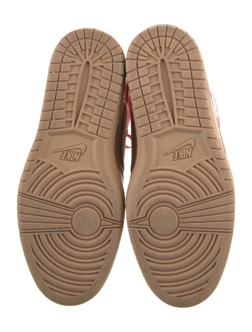 Nike Leather Colorblock Pattern Wedge Sneakers