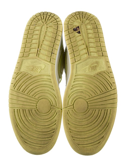 Nike Leather Colorblock Pattern Sneakers