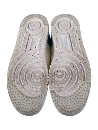 Nike Leather Colorblock Pattern Sneakers