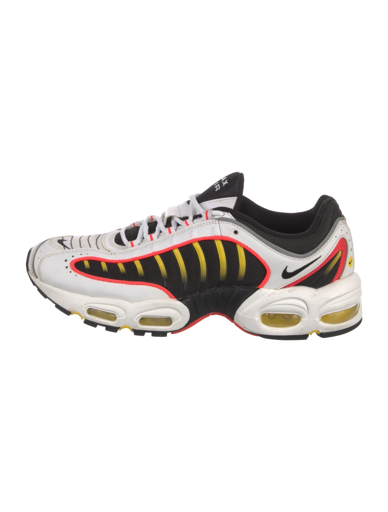Nike Leather Striped Athletic Sneakers