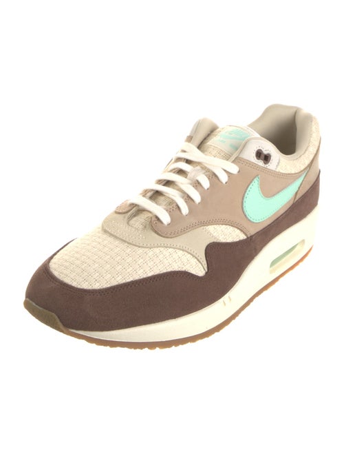 Nike Suede Colorblock Pattern Athletic Sneakers