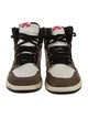 Nike Leather Colorblock Pattern Sneakers