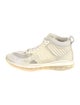 Nike Striped Leather Trim Embellishment Sneakers