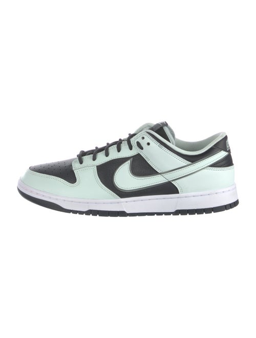 Nike Leather Colorblock Pattern Sneakers